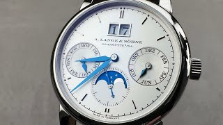 A. Lange & Sohne Saxonia Annual Calendar (330.026) A. Lange & Sohne Watch Review
