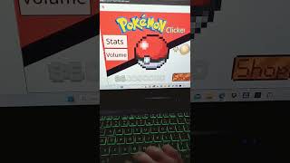 i just relised you can press space (scratch pokemon clicker)