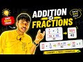 Addition of frictions | bhinn ka jod kaise kare | how to solve fractions | titulus basic math |