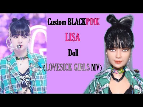 Blackpink Lisa Doll Repaint | Custom Blackpink Lisa Doll | Lisa