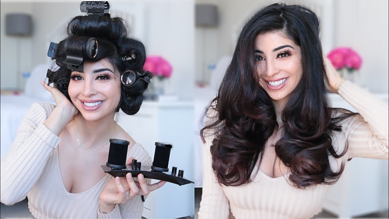 🤔 Testing out T3 Rollers Volumizing Hot Rollers Luxe on thick hair |  honest review | Elwa Saleh - thptnganamst.edu.vn