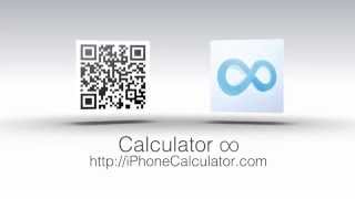 Calculator Infinity (∞) - The Best iPhone/iPad Scientific Calculator(Calculator ∞ Promotion Video. Please visit http://iPhoneCalculator.com for more information iTune Link: ..., 2014-08-16T01:22:08.000Z)