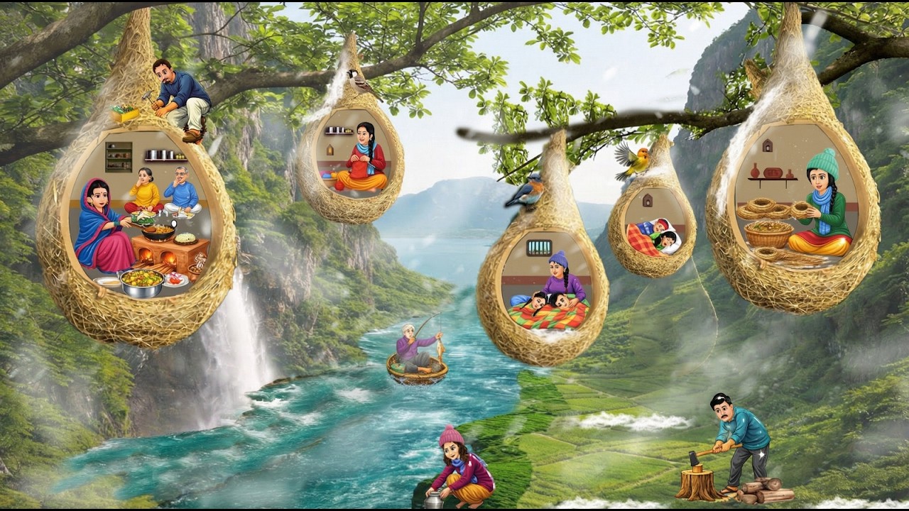 5 ଜୁଗାଡୁ ବୋହୂ ନାଳରେ | Odia New Stories | Odia Gapa | New Cartoon Story