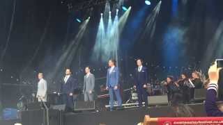 Collabro Somewhere (West Side Story) - Summer in Singleton, Swansea 2015