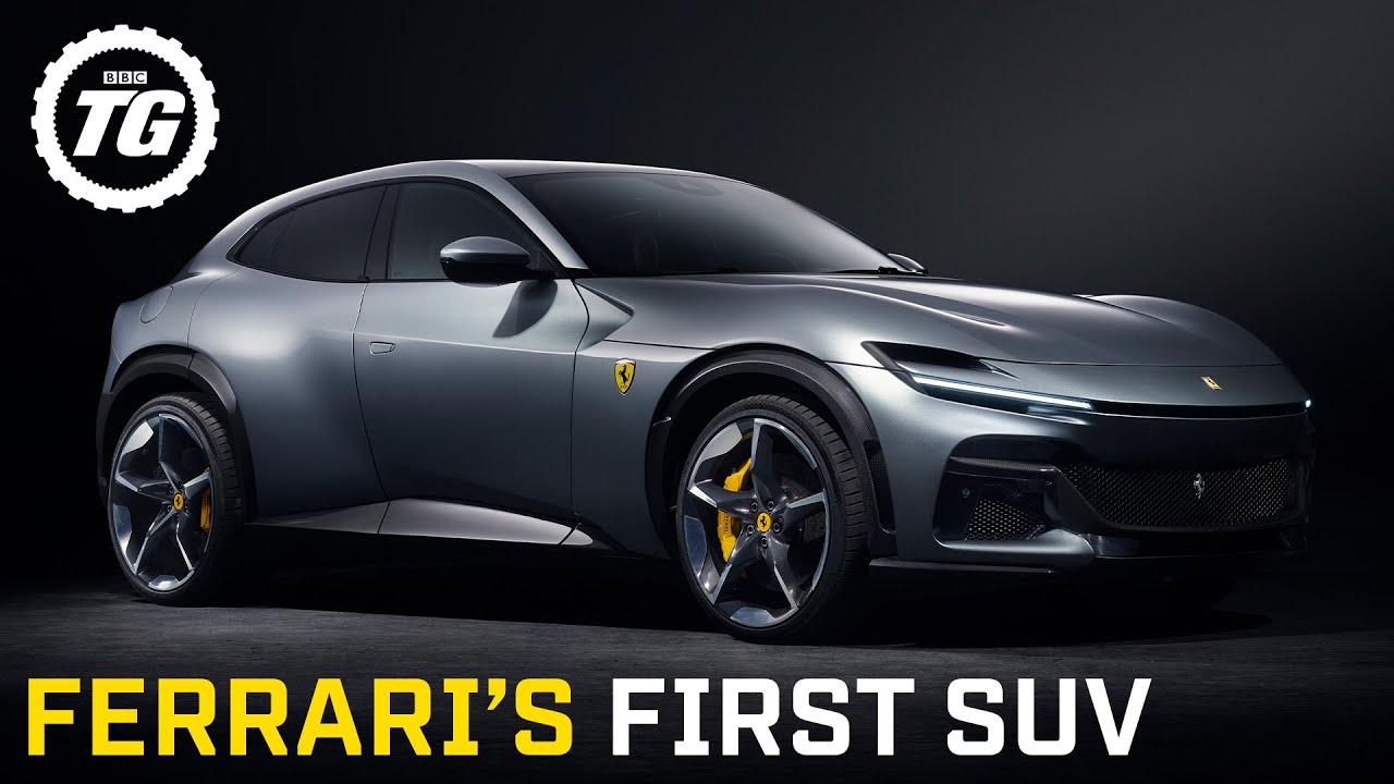 First Look Ferrari Purosangue £300k 4x4 With 715bhp V12 And