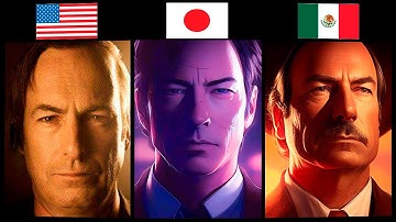 Saul Goodman, en paises diferentes