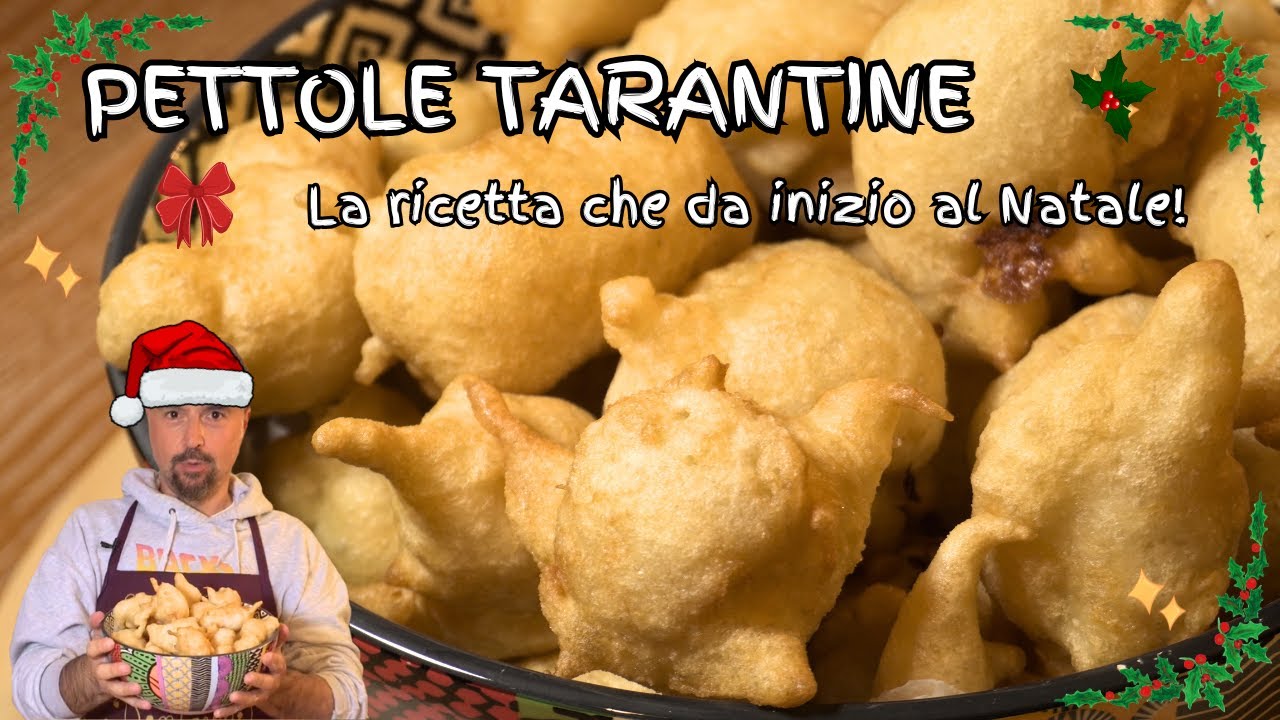 Ricetta PETTOLE TARANTINE - Una ricetta della tradizione con quattro semplici ingredienti!