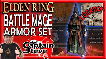 Elden Ring Battle Mage Armor Set Easy Captain Steve Plays Guide Location Of The Full Set