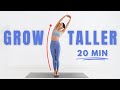 Grow Taller In 20 Minutes Full Body Stretch For Height Increase Improve Posture