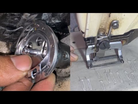 Kaaj Machine Shuttle Timing & Gaz Height|Kaj Machine Thik Karne Ka Mukamal Tariqa
