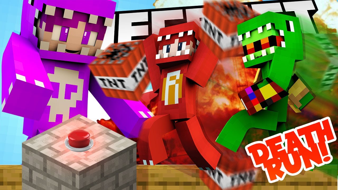 THE MINECRAFT DEATH RUN...