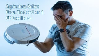 Aspiradora Robot 2 en 1 Negra Ursus Trotter - Aspiradoras y Enceradoras |  Paris.cl