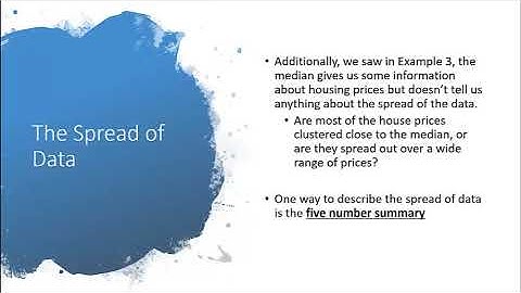 The Five Number Summary