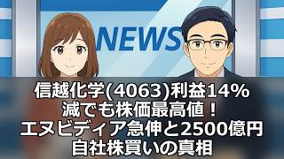 Shin-Etsu Chemical (4063): Record High Stock Price Despite 14% Profit Drop! The Truth Behind the ...