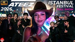 ATEEZ LIVE in ISTANBUL TURKEY 4K 2026 FULL SHOW ISTANBULFEST VLOG