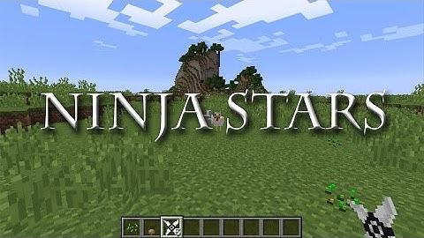 Modding Minecraft 1.8 - Pt. 5a - Ninja Star Weapon