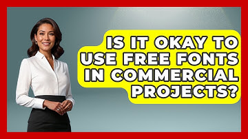 Is It Okay To Use Free Fonts In Commercial Projects? - Graphic Design Nerd