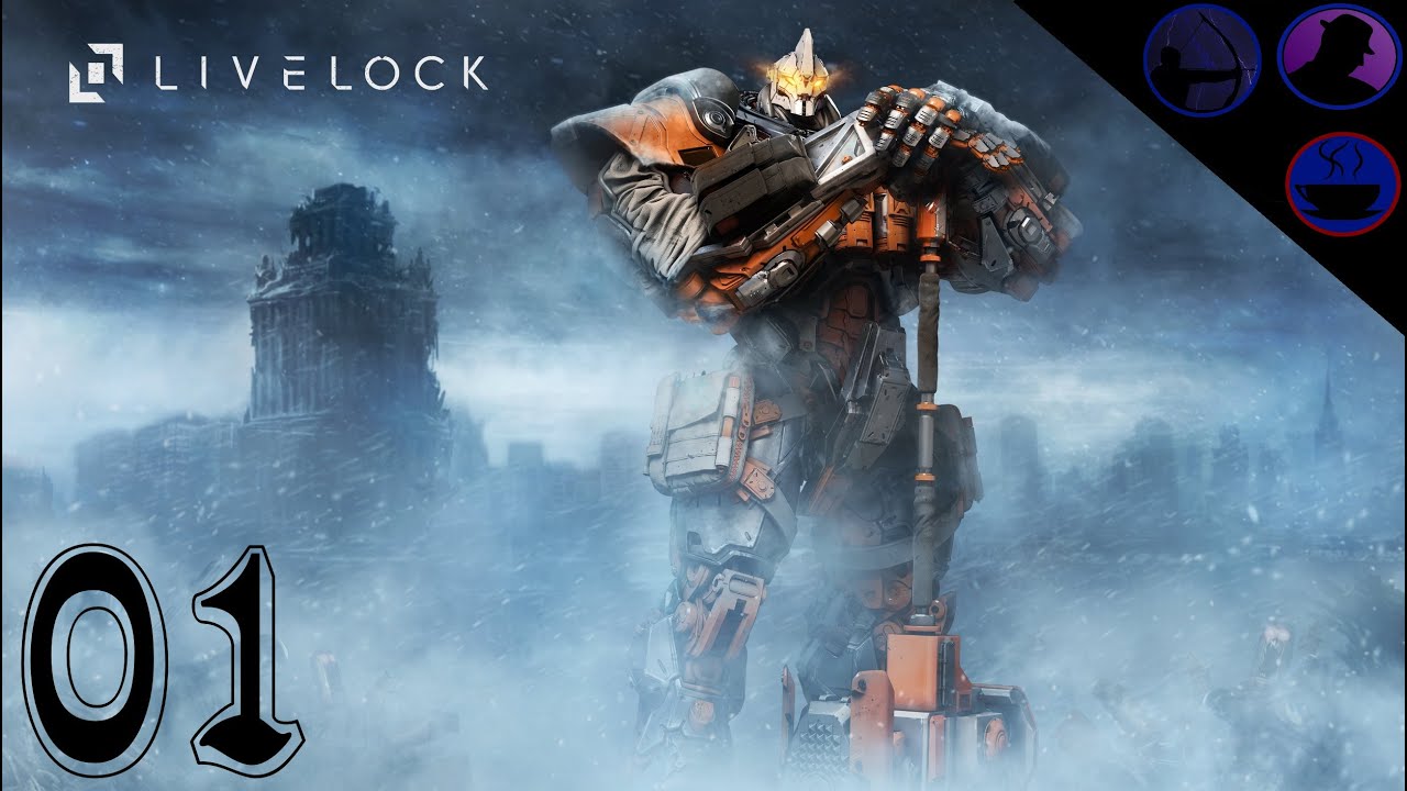 Let's Play Livelock - Co-Op - Ep. 1 - Russian Robot!