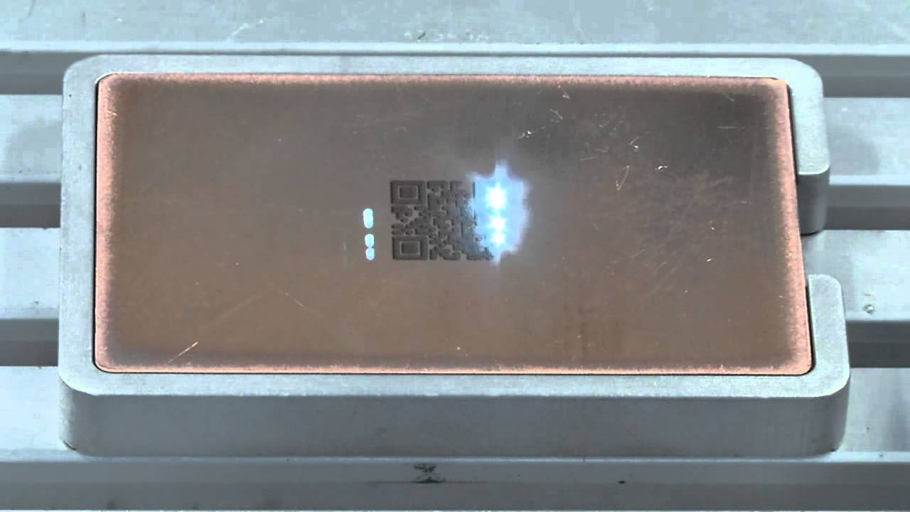 TRUMPF Laser marking: TruMark - Engraving of non-ferrous metals