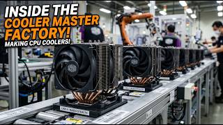 Inside Cooler Master Factory: CPU Cooler Manufacturing