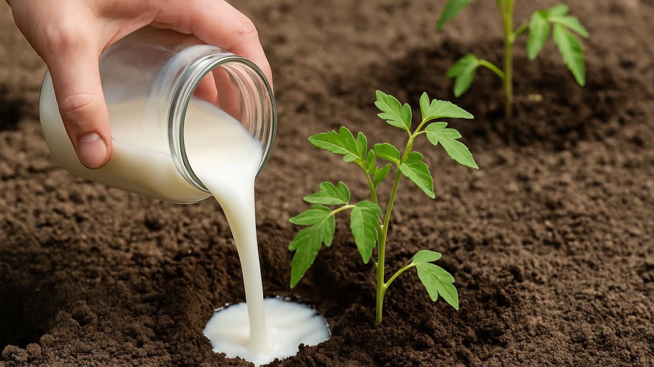 Just 1 tablespoon and tomatoes will grow overnight! You won't be able to harvest them