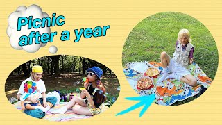 1年ぶりの真夏のピクニックで鬼語るよ〜〜ん🍕✨🌈💕‼️