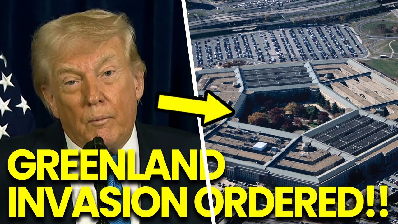 Trump ORDERS Greenland INVASION as Generals Call Plan ILLEGAL