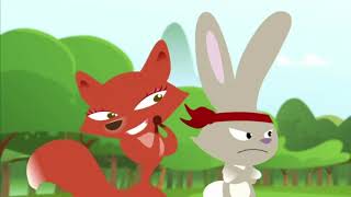 Skunk Fu Fox Kisses Rabbit But It's Vocal Only