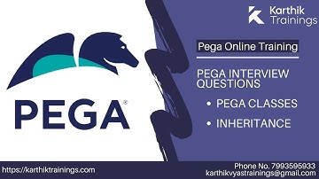 Pega Interview Questions: Pega Classes, Inheritance | Karthik Trainings