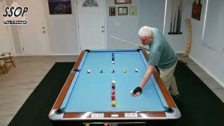Darren Appleton's 10 Ball Bridge Pool Practice Drill   10x Speed, Session 2