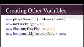SA-MP Scripting for Beginners Tutorial Series - Part 4 - Variables and Subroutines