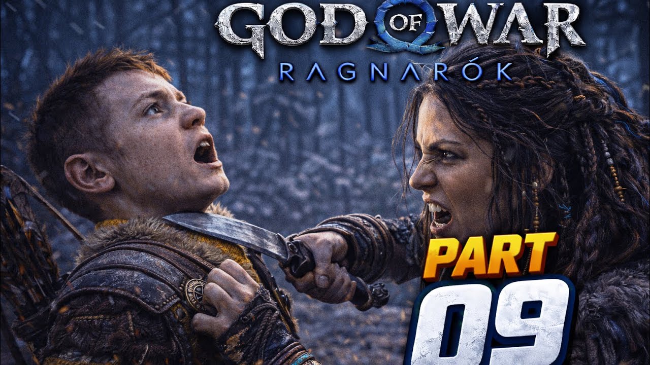 Прохождение игры God of War Ragnarök на хинди (часть 9) | Фрейя атакует Атрея