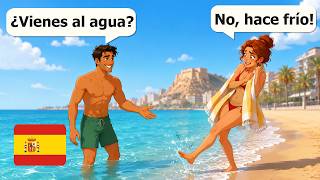 33 Minutes of Everyday Spanish Conversations (A1-A2) Real-life Summer Situations screenshot 5