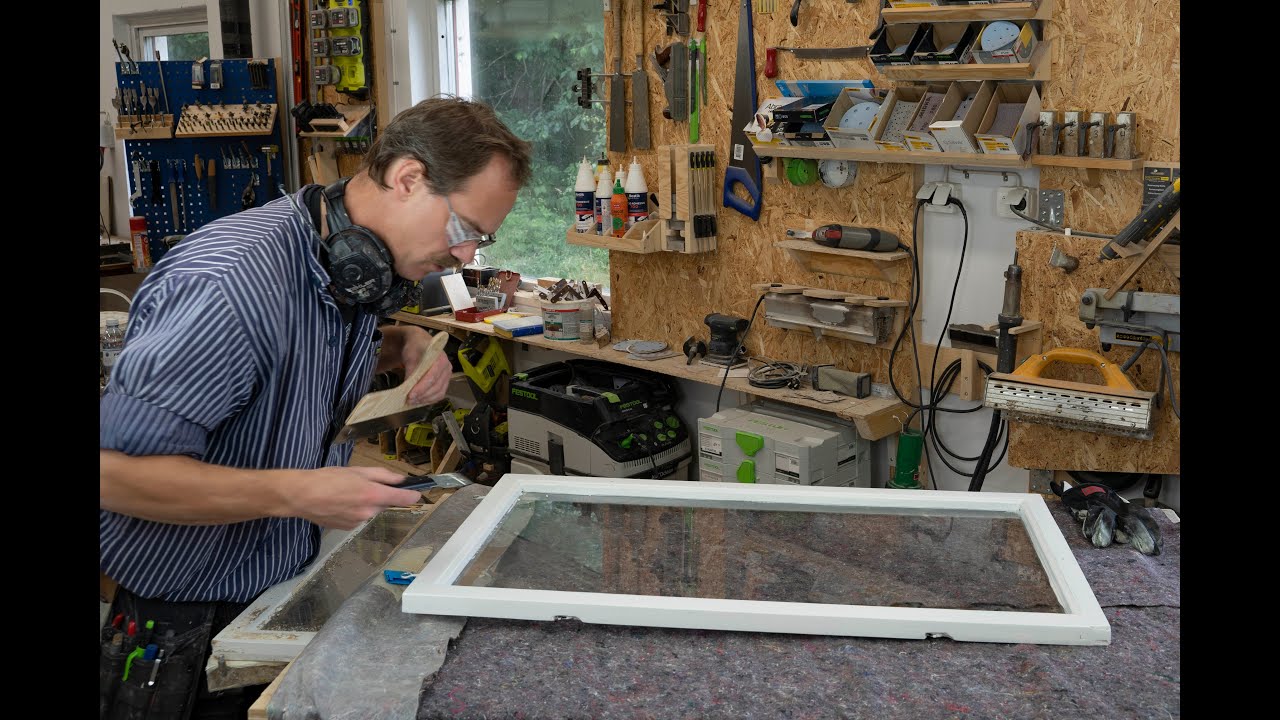 Del 5. Fönsterrenovering - bästa tipsen för kittning