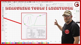 Measure Tool & Drag Measure - Lightburn Tutorial #24