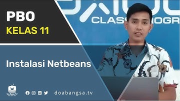 PBO Kelas 11 RPL - Instalasi Netbeans - SMK Doa Bangsa | Ramlan Subakti, S.Kom.
