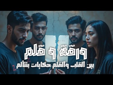 ورقة وقلم    الإصدار الرسمي للصوت غناء ف كرة قلب كتب حكايته ومحدش حس بيه