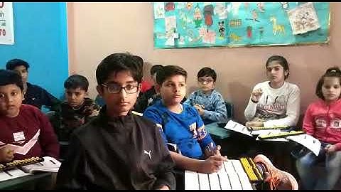 Abacus demo by the students of Sharp Brain Academy