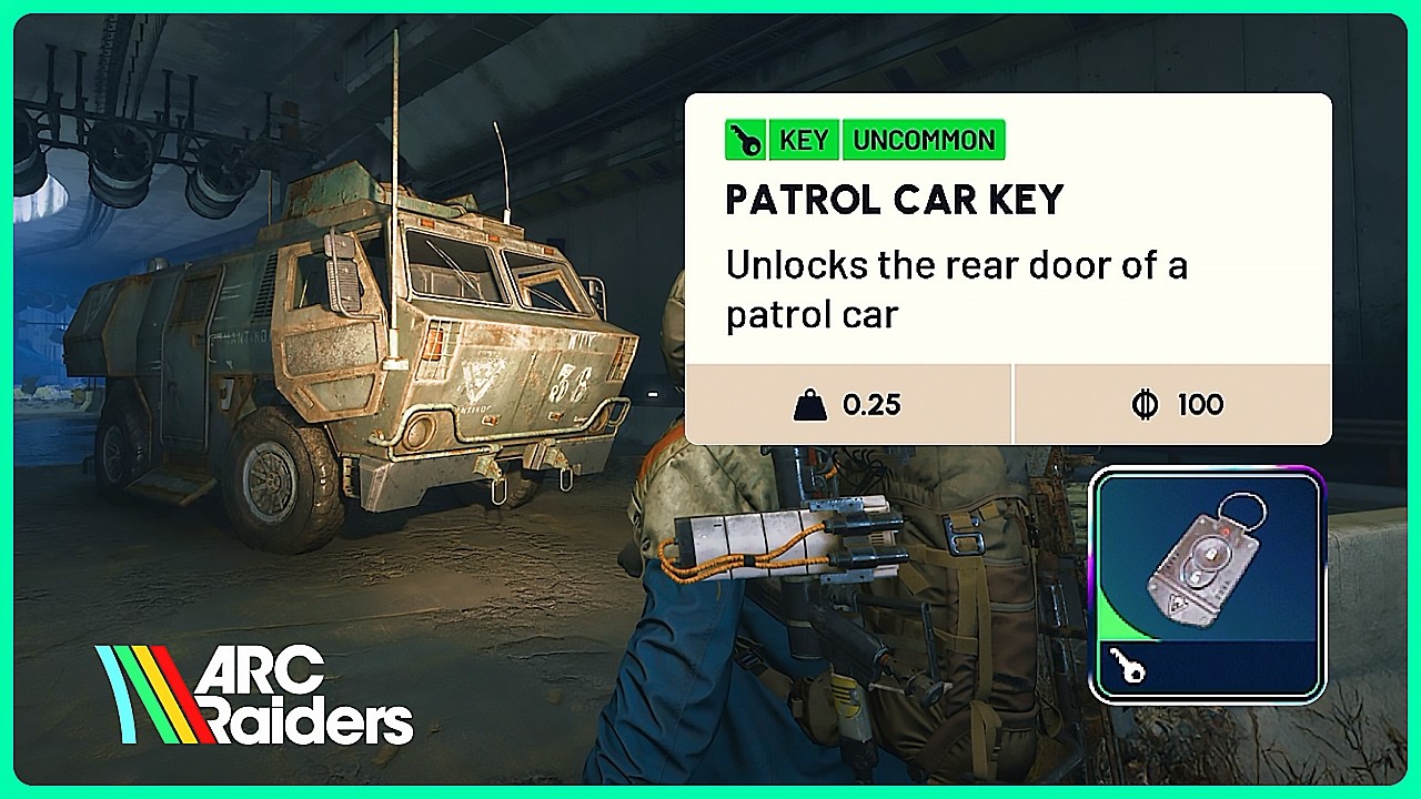 Patrol Car Key - Night Raid | ARC Raiders | No Commentary PS5 Gameplay