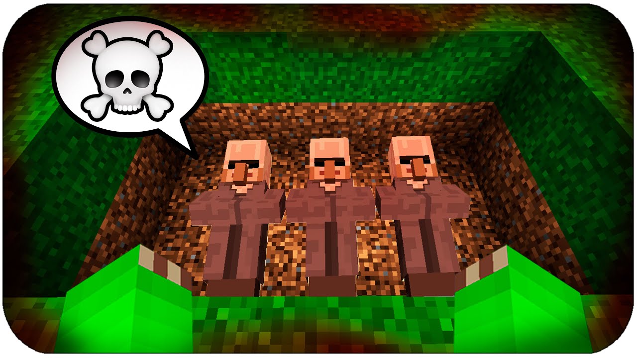 Esto sucede si matas a todos los aldeanos en Minecraft Bedrock 😱🔪 - YouTube