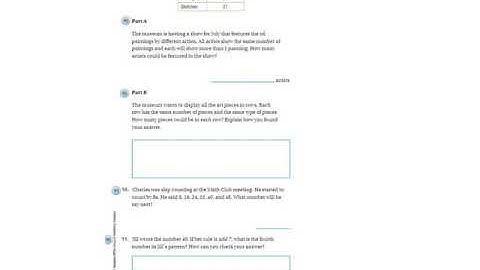 GoMath! Chapter 5 Review/Test (Video 2 of 3) - Factors, Multiples, Patterns