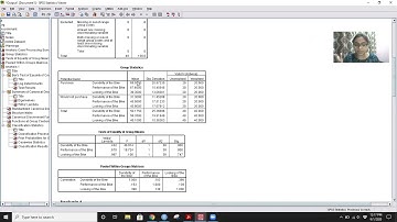 Two Group Discriminant Function Analysis using SPSS: Part 1