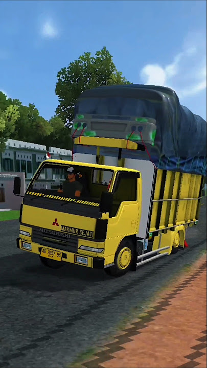 besar kecil tetep oleng kan #bussimulatorindonesia#bussidindonesia#modbussid#trukoleng