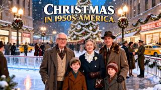 What Christmas Was REALLY Like in 1950s America | Relaxing History to Fall Asleep