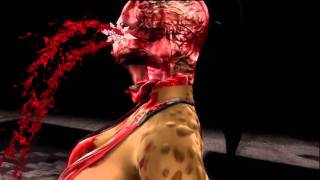 Cyber Sub-Zero's "Brain Freeze" Fatality (Mortal Kombat 9)