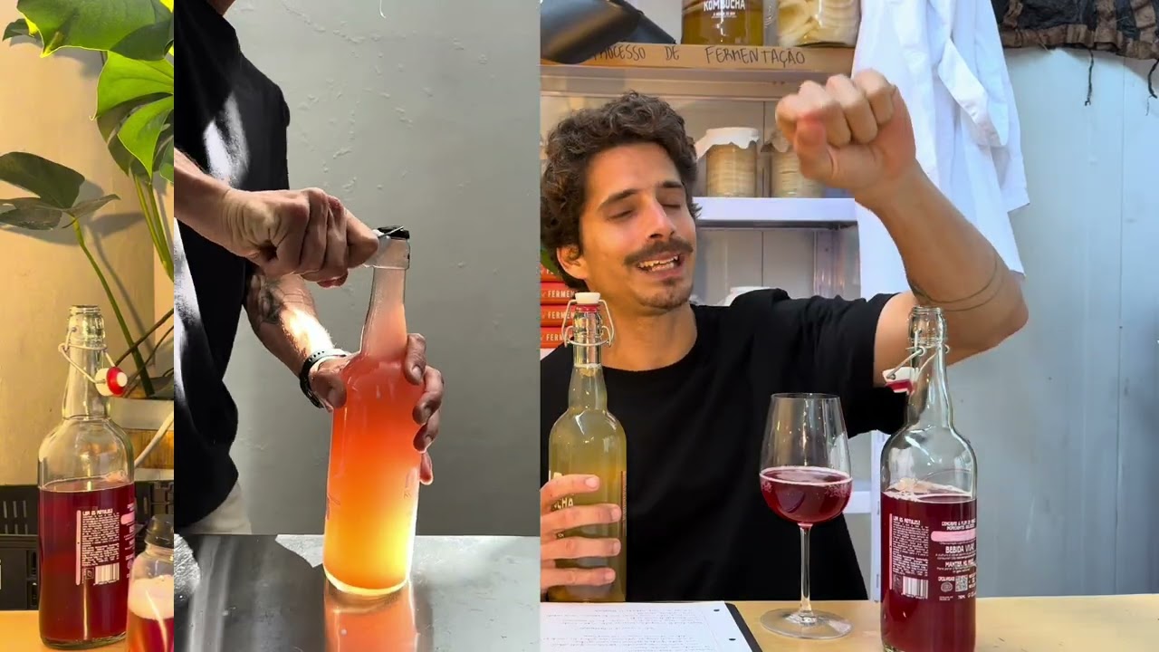 5- Como Gaseificar a Kombucha? a Segunda fermentação