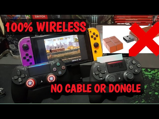 WITHOUT any dongle or connect your PS4 Controller to Nintendo Switch | PS4 DS4 to Switch -