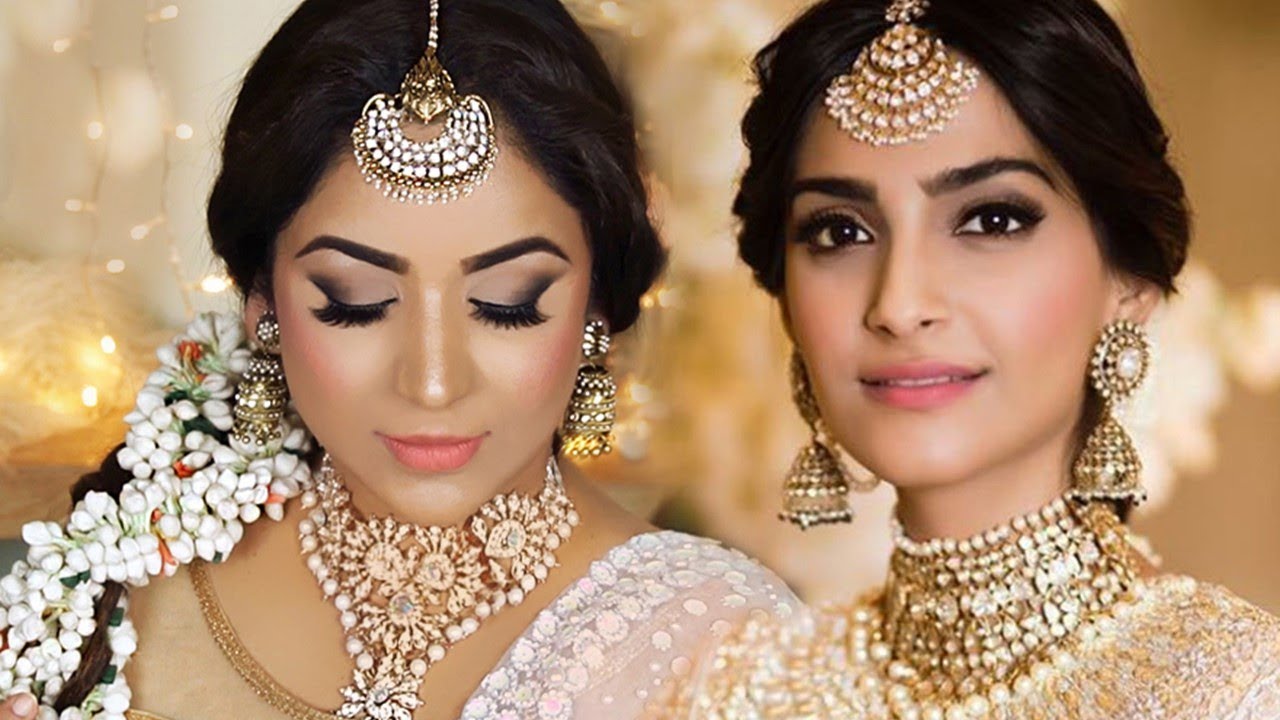 How to recreate Sonam Kapoors wedding hairstyles from Veere Di Wedding   WzExclusive  Bridal Look  Wedding Blog