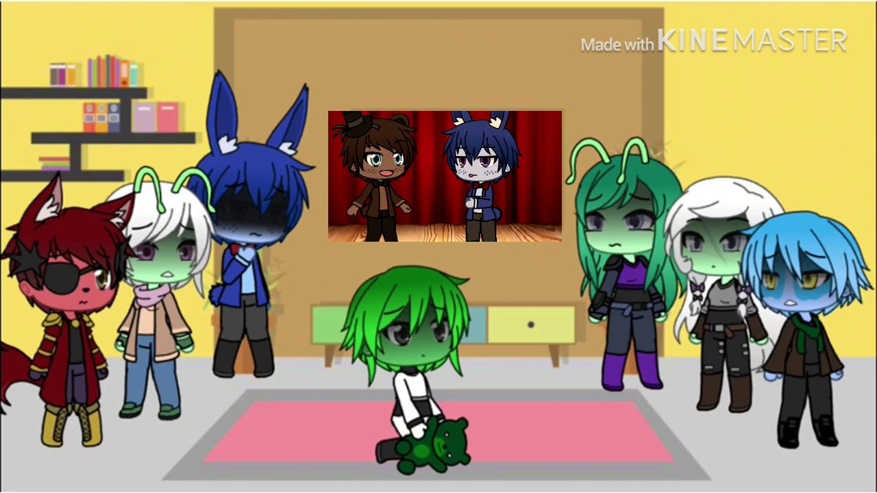 Fnaf Adventures- Bonnie’s Crew reacts to The Good in Me