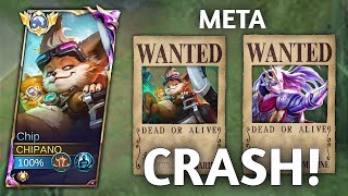 META CRASH GLOBAL CHIP &amp; LANCELOT !! WIN OR LOSE ?? MLBB